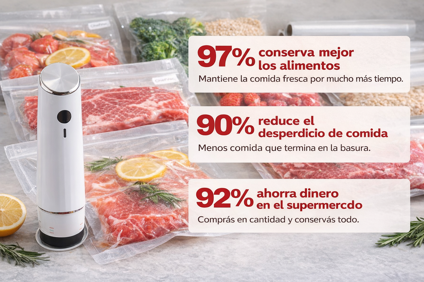 Selladora al vacio - ChefVac