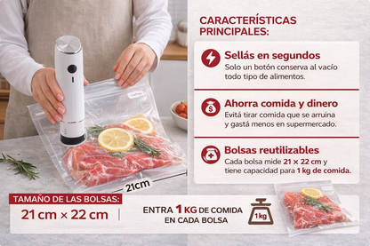 Selladora al vacio - ChefVac